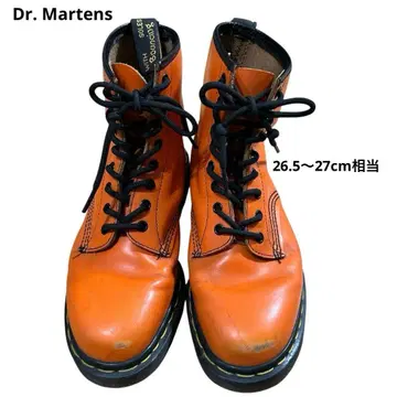 [레어 오렌지 컬러] Dr. Martens 8홀 부츠