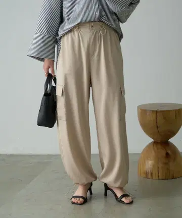 제나 에스파스 메르베유의 새틴 파라슈트 팬츠