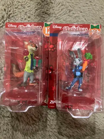 크리스마스 오너먼트 복권 디즈니 주토피아 주디 닉