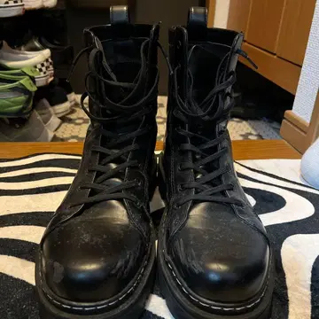 레이스 앵클부츠