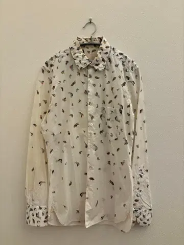 [LIBERTY] 리버티 런던 깃털 무늬 올 패턴 패턴 셔츠