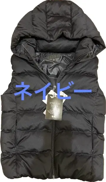 UNIQLO 유니클로 스트레치 다운 베스트 다운 베스트 네이비 네이비 S