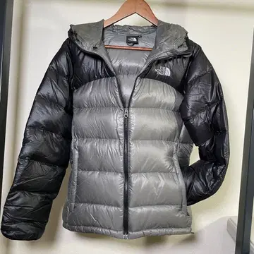 THE NORTH FACE 다운 자켓 S 그레이/블랙