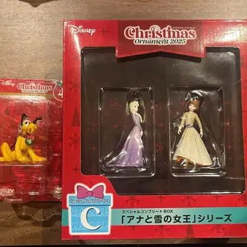디즈니 크리스마스 피규어 세트 2025