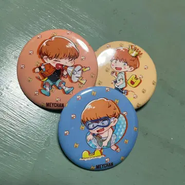 메이짱 캔뱃지 3개 세트