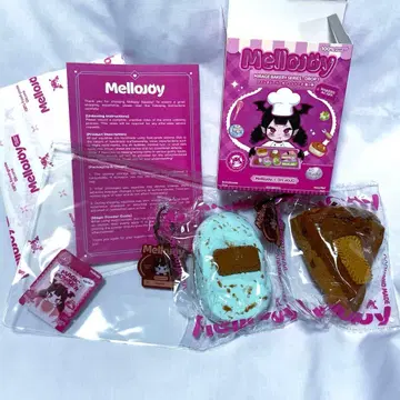 mellojoy 스퀴즈 초코 민트 캐러멜 운석 세트