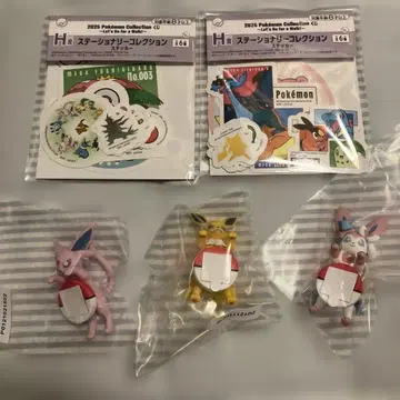 포켓몬 1번 복권 F상 & H상 5점 세트