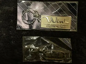 Wink 89 콘서트 투어 키링 2개 세트 스즈키 아이다