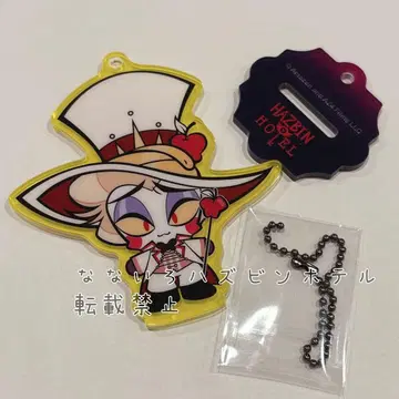 루시퍼 해즈빈 호텔 아크릴 스탠드로도 변하는 아크릴 키링