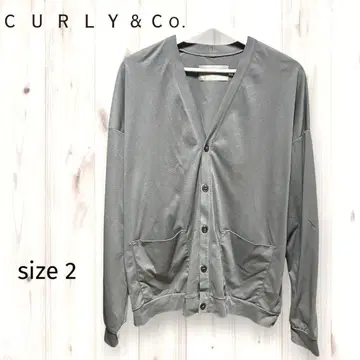컬리앤코 컬리 가디건 그레이 사이즈 2