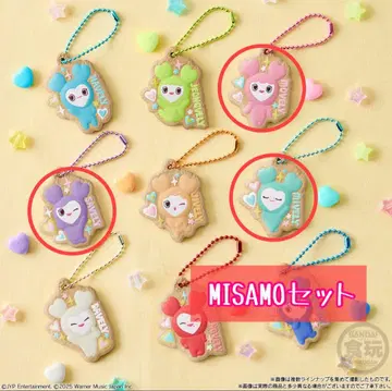 TWICE LOVELYS 비스킷 참 미사모 세트