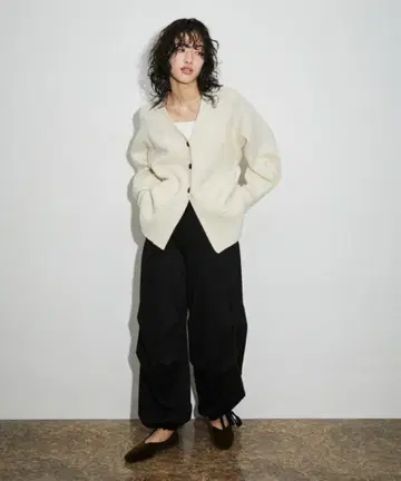 ADAM ET ROPE 블랙 베이커 팬츠 36 사이즈