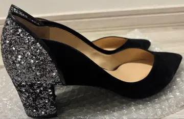 다이애나 글리터 힐 펌프스