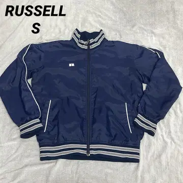RUSSELL 러셀 네이비 트랙 자켓 집업 자켓