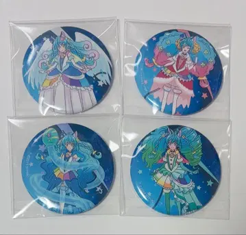 프리큐어 랜드마크 한정판 캔뱃지 큐어 코스모