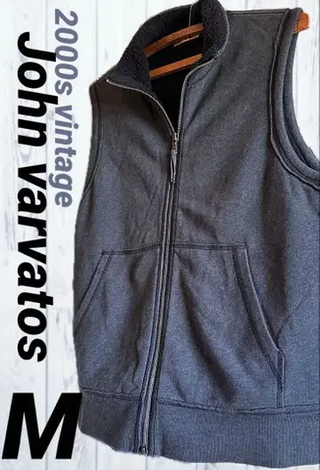 레어! 2000s 빈티지 존 바바토스 맨투맨 보아 베스트