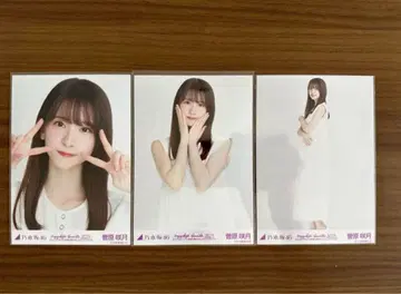 스가와라 사츠키 노기자카46 브로마이드 화이트 x 화이트 코디