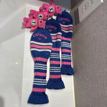 캘러웨이 우에다 모모코 모델 골프헤드커버 3종 세트