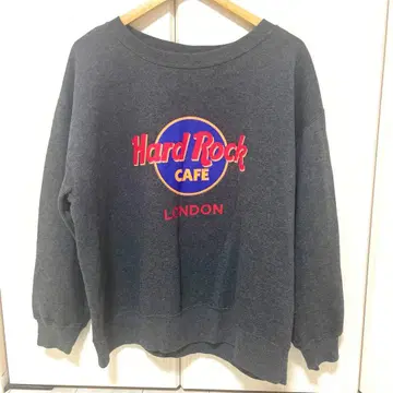 하드 록 카페 Hard Rock Cafe LONDON 맨투맨 그레이