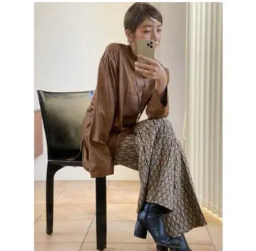 TODAYFUL 패턴 니트 레깅스