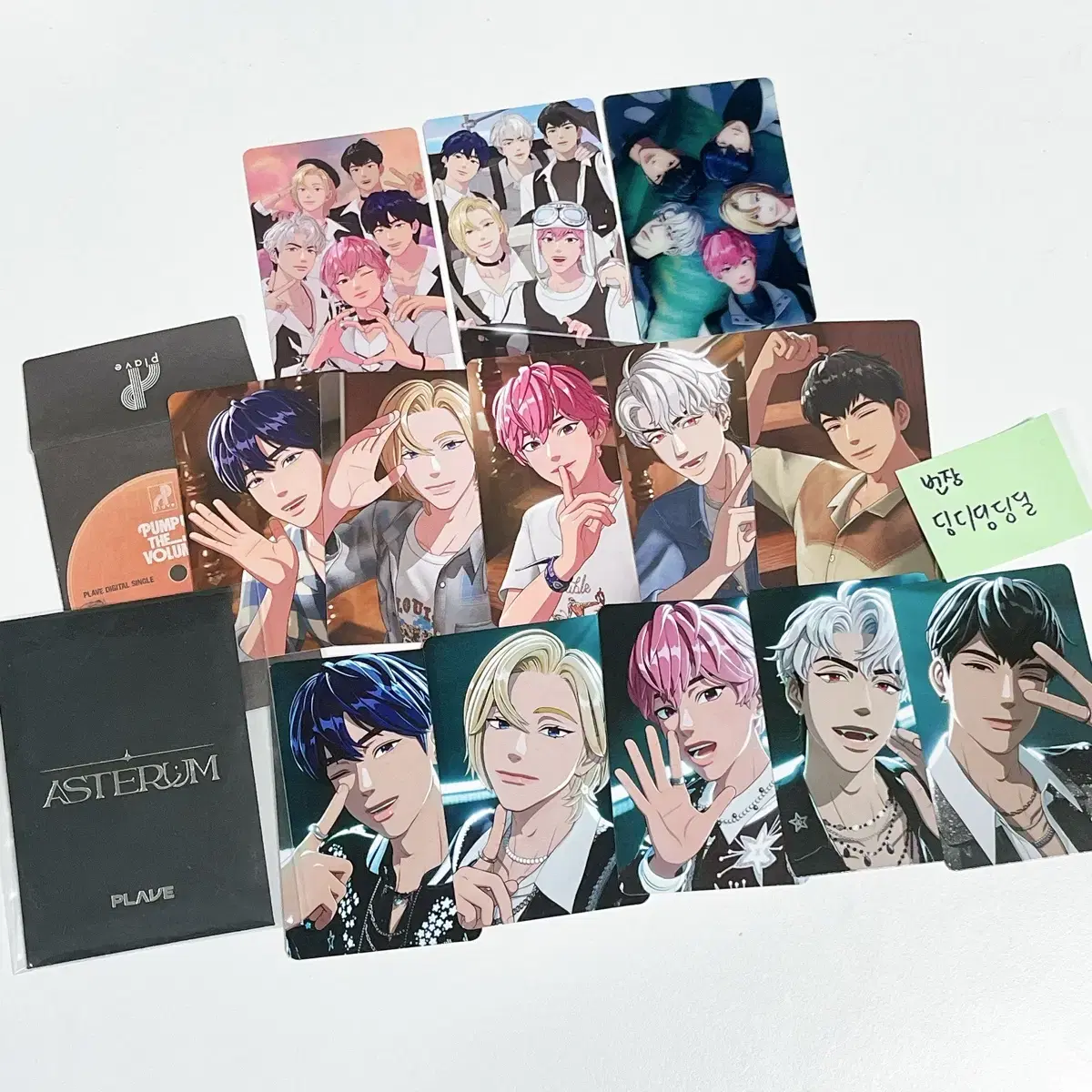 [Quick sale] PLAVE black photocard included bulk