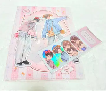 하렐루야 베이비 AGF2025 한정판 클리어 파일 홀로그램 티켓풍 카드