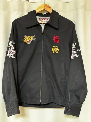 HOUSTON 자수 자켓 M 블랙