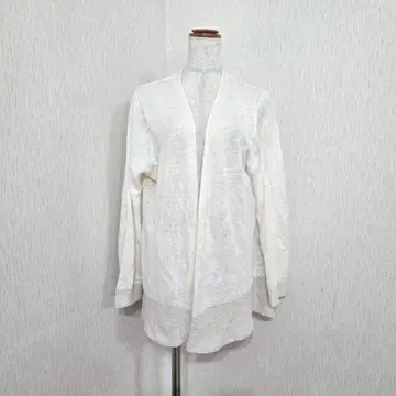 DoCLASSE 린넨 100% 롱 가디건 아이보리 계열 ( L )