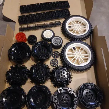 17 레고 테크닉 타이어 부품 묶음 판매