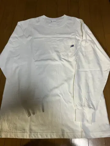 NBA 로고 화이트 긴팔 셔츠