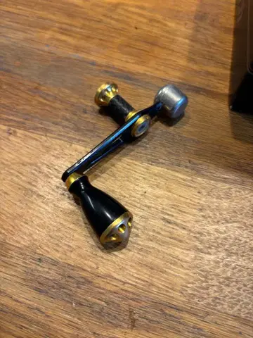 장미산 핸들 블랙 골드