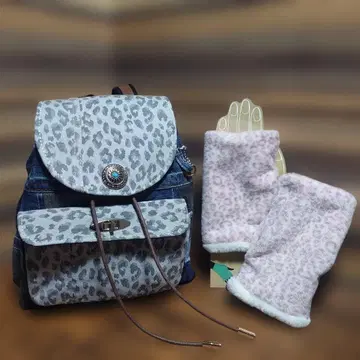 패치워크 백팩 핑거리스 장갑 2점 NY 님 요청 데님 리메이크