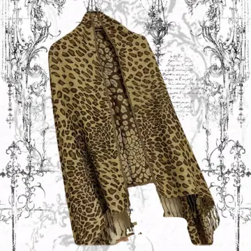 숄 스톨 레오파드 무늬 160cm x 70cm