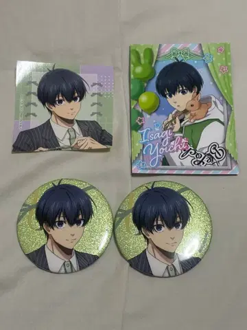 AGF2025 발레코어 마즐 이사기 요이치 캔뱃지 특전 스티커&카드