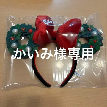 크리스마스 리스 머리띠