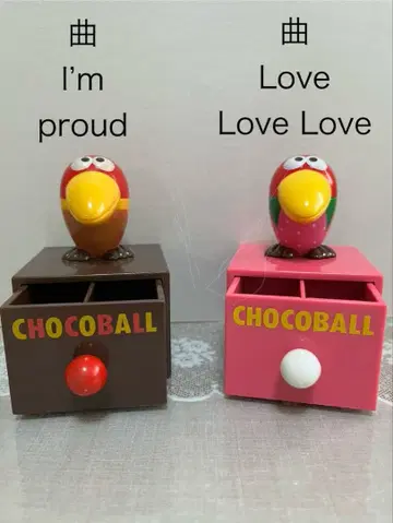 초코볼 쿄로짱 소품함 포함 오르골 2종 세트