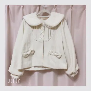 Amavel Marshmallow Bunny 숏코트 아이보리