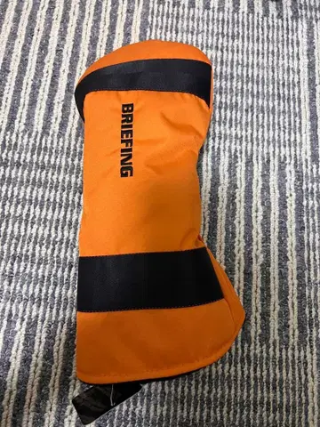 BRIEFING 드라이버용 골프헤드커버 오렌지