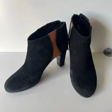 부츠 블랙 스웨이드