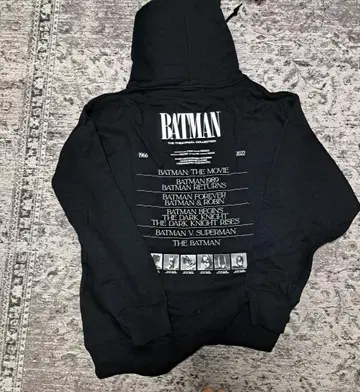 WIND AND SEA Batman 85th Hoodie 'Black'