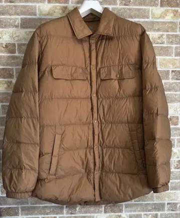 GAP 브라운 다운 자켓 M