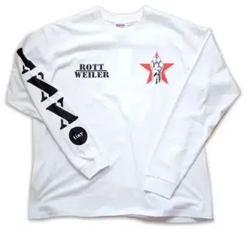 Rottweiler tiny osaka 콜라보 롱T