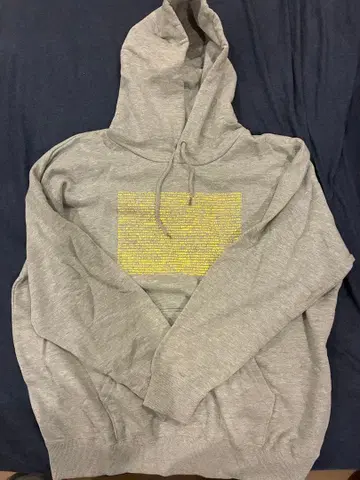 후와짱 그레이 후드티 M