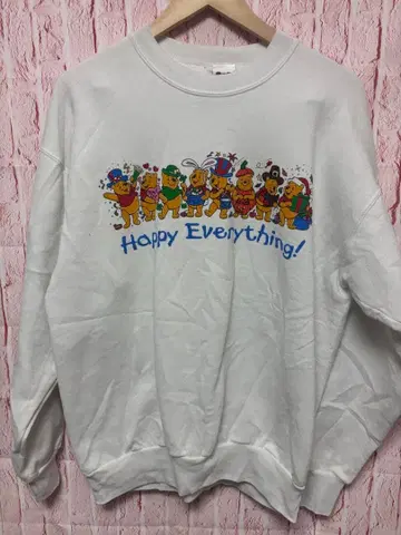 [레어 USA제] 90s Disney Catalog 맨투맨 Pooh
