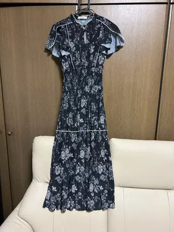 [ SNIDEL ] 플라워 프린트 원피스