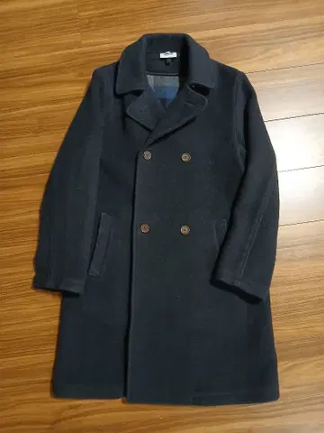 아멘 울 코트 피코트