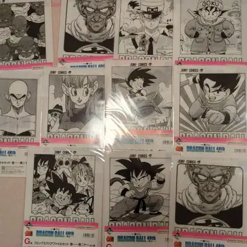 드래곤볼 제일복권 클리어 파일 10종 11점 40주년