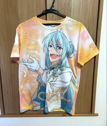 앙스타 히비키 와타루 풀 그래픽 T셔츠