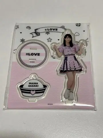 =Love 이코러브 사사키 마이카 이코노이조이2023 아크릴 스탠드