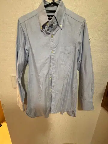 Mr. BATHING APE 버튼 다운 셔츠 37 스카이블루